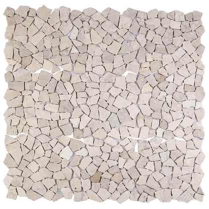 Mozaïek Tegels Crèmekleurig 30 x 30 cm Marmer