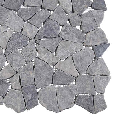 Mozaïek Tegels Lichtgrijs 30 x 30 cm Marmer