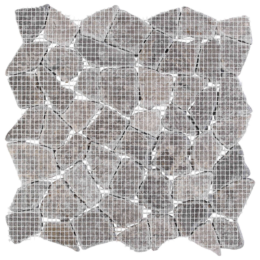 Mozaïek Tegels Lichtgrijs 30 x 30 cm Marmer