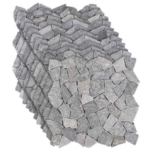 Mozaïek Tegels Lichtgrijs 30 x 30 cm Marmer