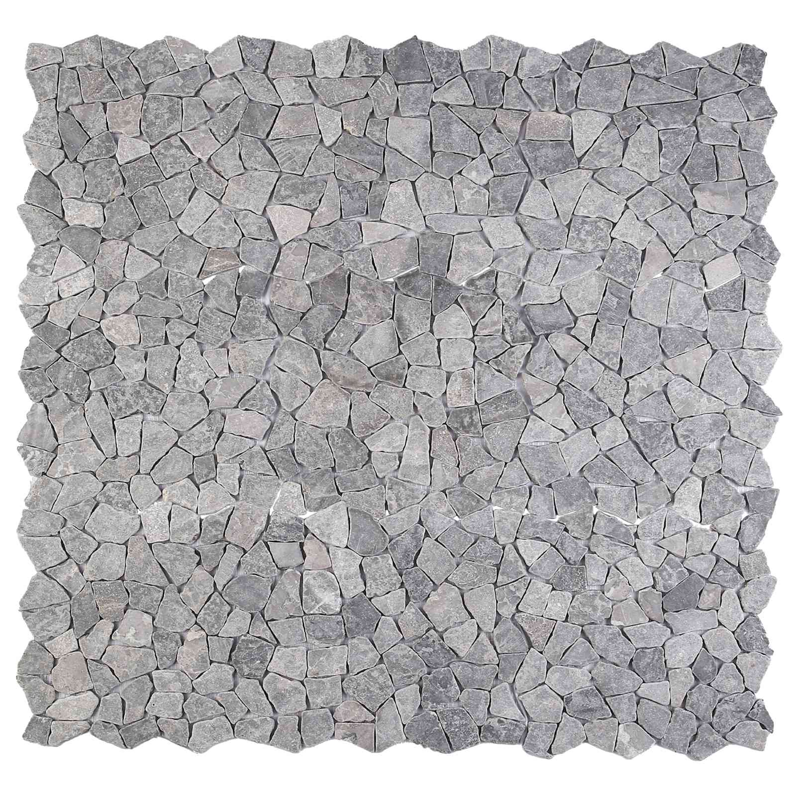 Mozaïek Tegels Lichtgrijs 30 x 30 cm Marmer