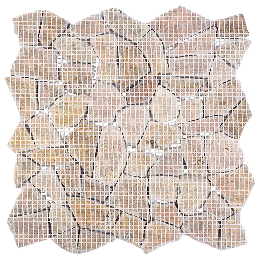 Mozaïek Tegels Rood 30 x 30 cm Marmer