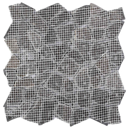 Mozaïek Tegels Donkergrijs 30 x 30 cm Marmer