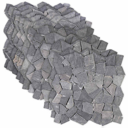Mozaïek Tegels Donkergrijs 30 x 30 cm Marmer