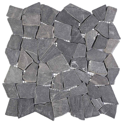 Mozaïek Tegels Donkergrijs 30 x 30 cm Marmer