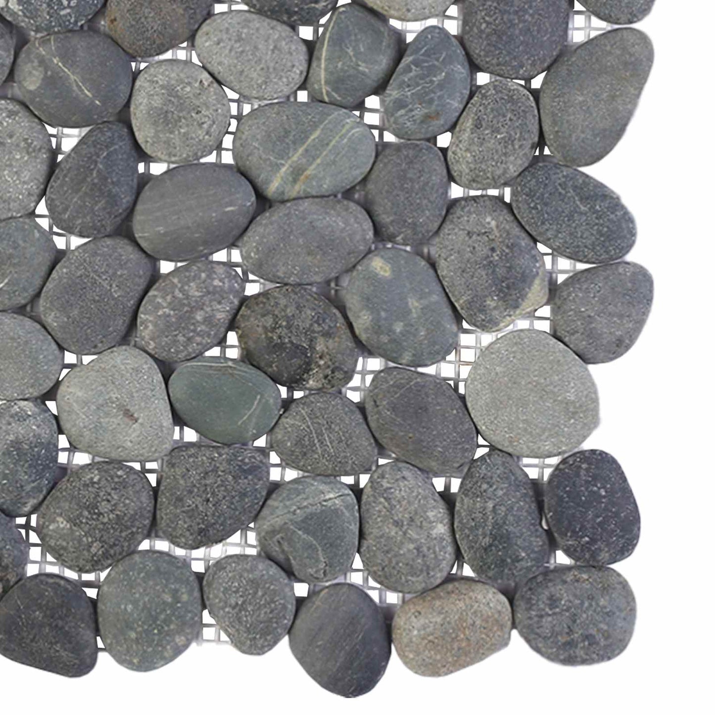 Kiezeltegels Grijs 30 x 30 cm Rivierenkiezel