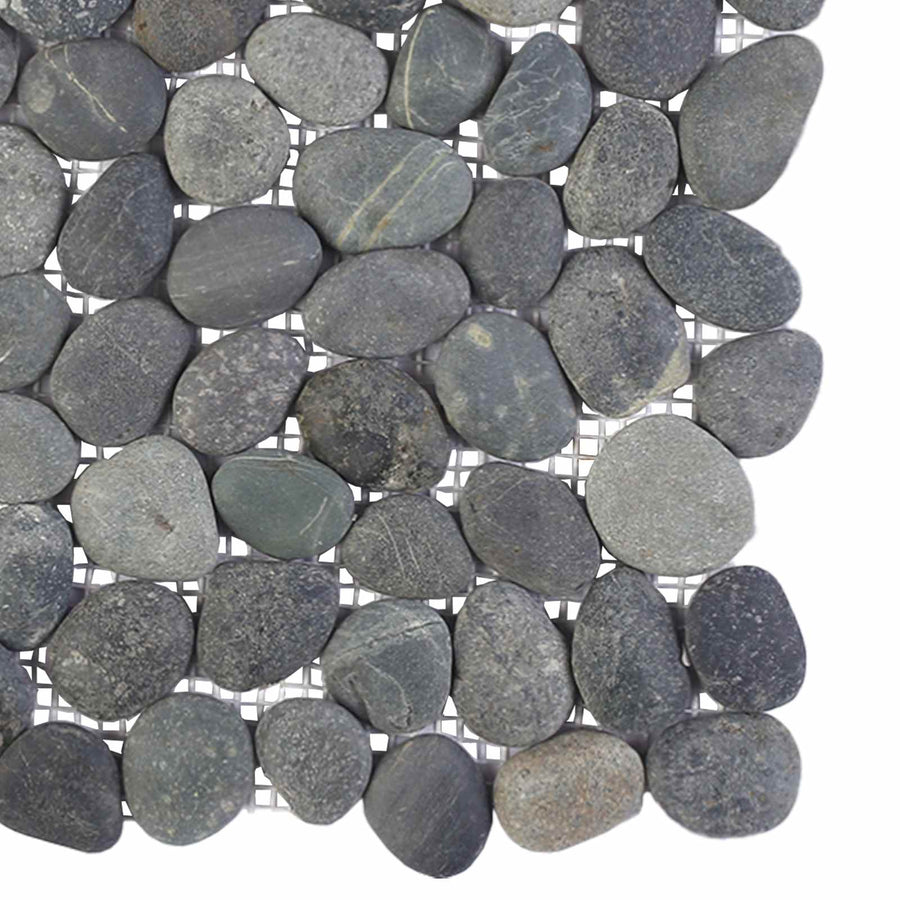 Kiezeltegels Grijs 30 x 30 cm Rivierenkiezel