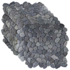 Kiezeltegels Grijs 30 x 30 cm Rivierenkiezel
