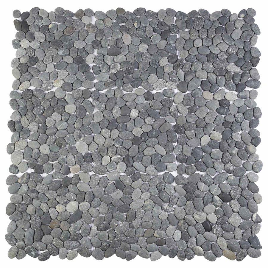 Kiezeltegels Grijs 30 x 30 cm Rivierenkiezel