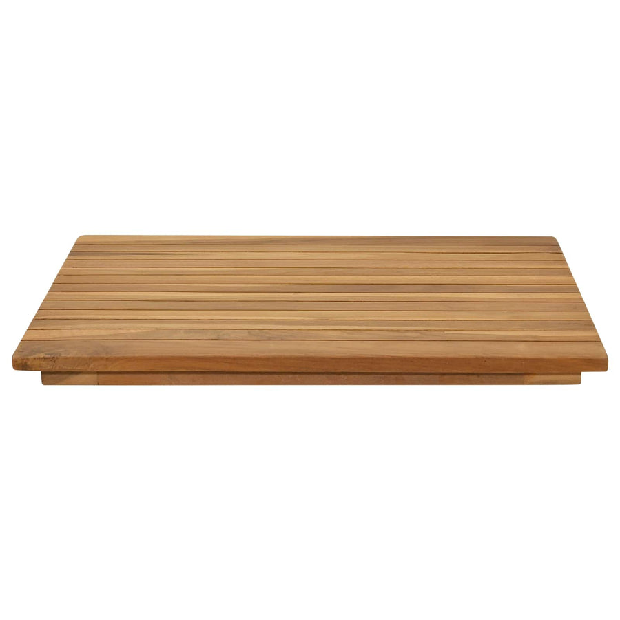 Tafelblad 50 x 50 x 3,5 cm Vierkant Massief Teakhout Naturel