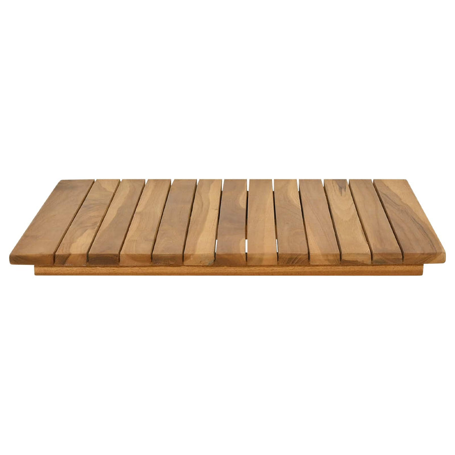 Tafelblad 50 x 50 x 3,5 cm Vierkant Massief Teakhout Naturel