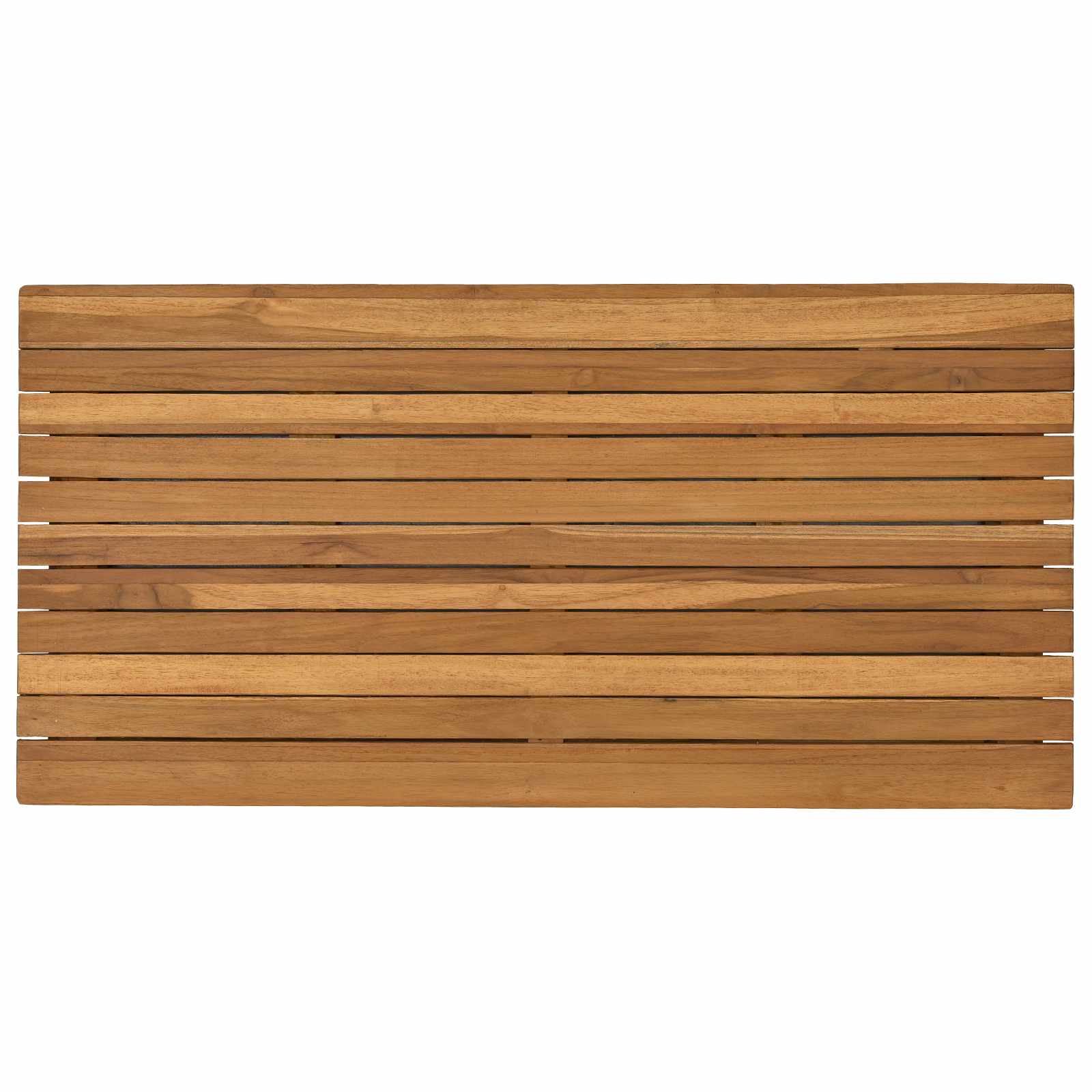 Tafelblad 90 x 45 x 3,5 cm Rechthoekig Massief Teakhout Naturel