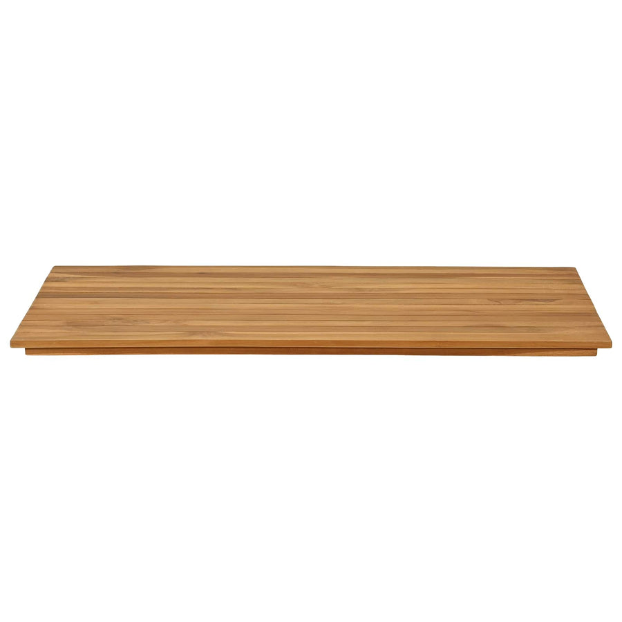Tafelblad 100 x 50 x 3,5 cm Rechthoekig Massief Teakhout