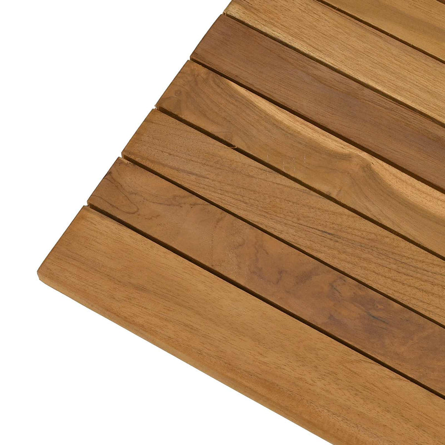 Tafelblad 110 x 55 x 3,5 cm Rechthoekig Massief Teakhout