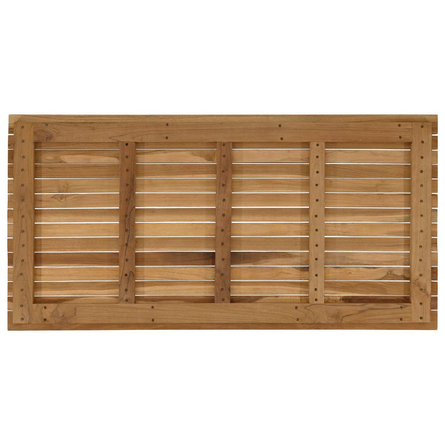 Tafelblad 110 x 55 x 3,5 cm Rechthoekig Massief Teakhout