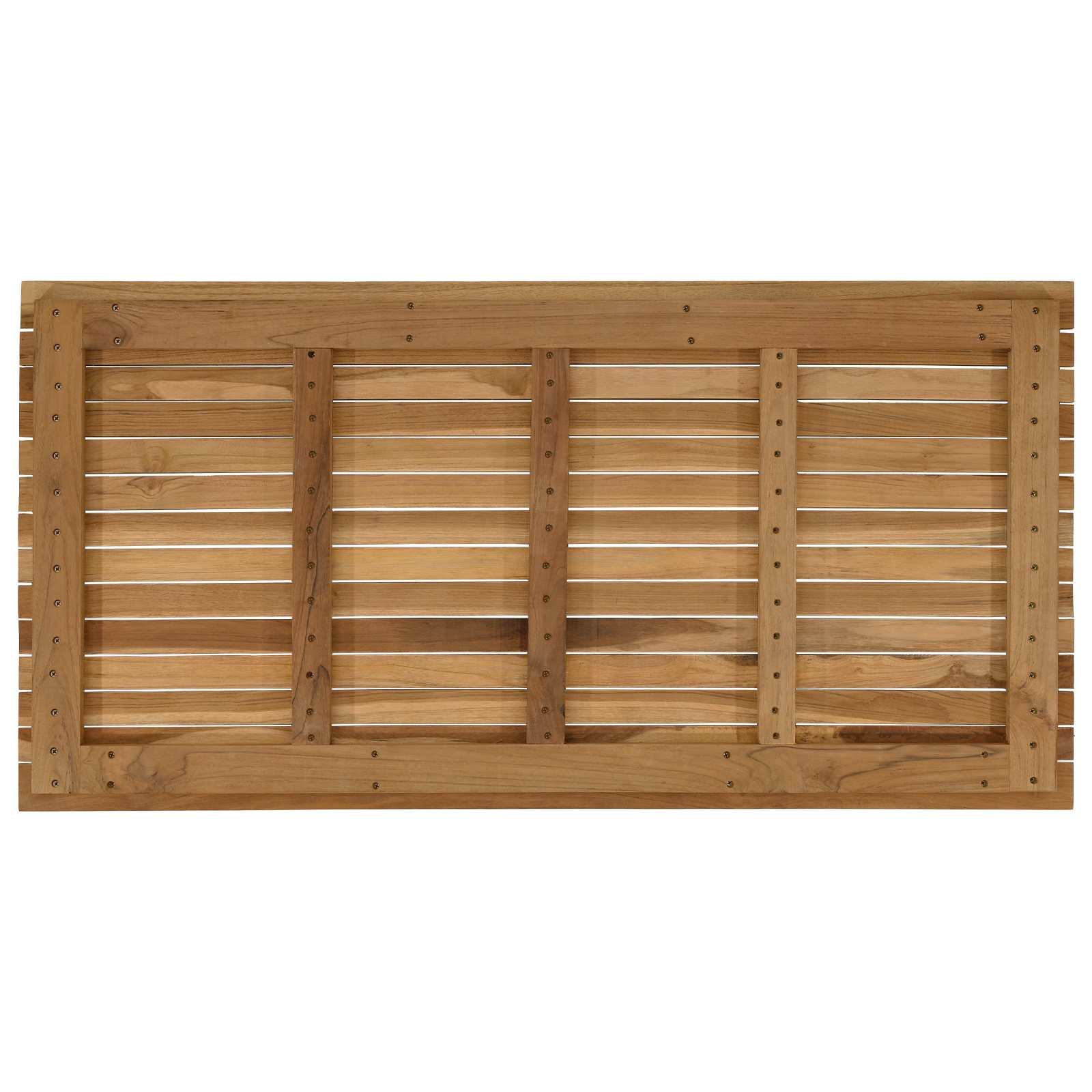 Tafelblad 110 x 55 x 3,5 cm Rechthoekig Massief Teakhout