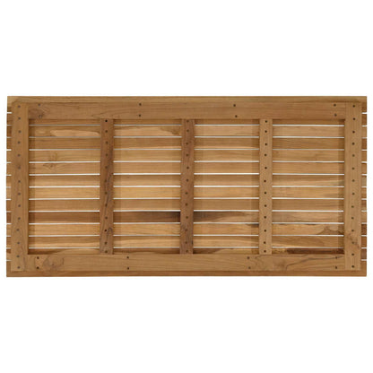 Tafelblad 110 x 55 x 3,5 cm Rechthoekig Massief Teakhout