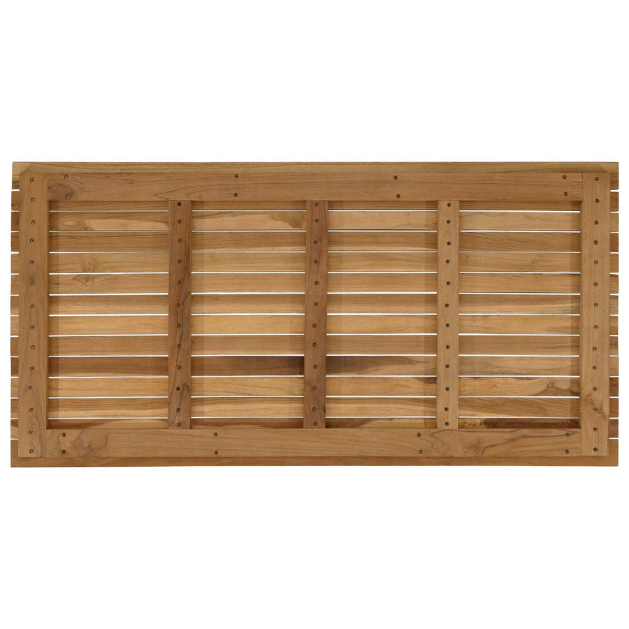 Tafelblad 110 x 55 x 3,5 cm Rechthoekig Massief Teakhout