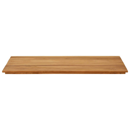 Tafelblad 110 x 55 x 3,5 cm Rechthoekig Massief Teakhout