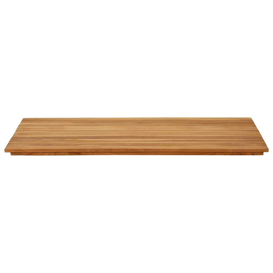 Tafelblad 110 x 55 x 3,5 cm Rechthoekig Massief Teakhout