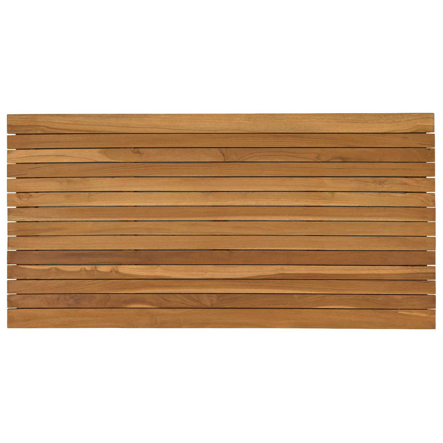 Tafelblad 110 x 55 x 3,5 cm Rechthoekig Massief Teakhout