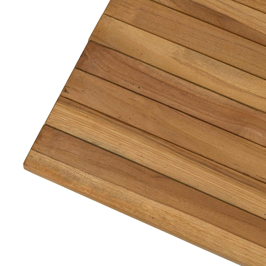 Tafelblad 120 x 70 x 3,5 cm Rechthoekig Massief Teakhout