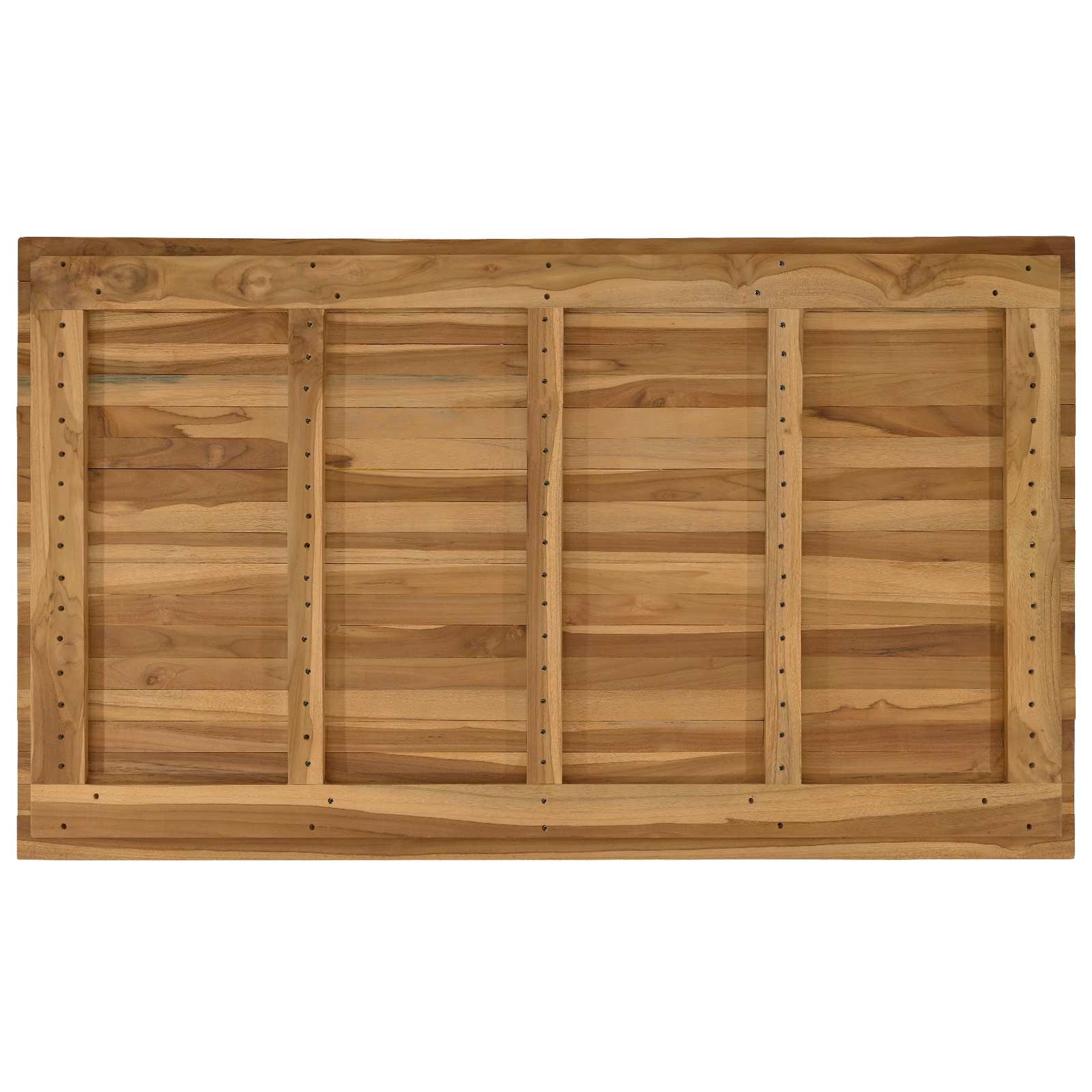 Tafelblad 120 x 70 x 3,5 cm Rechthoekig Massief Teakhout