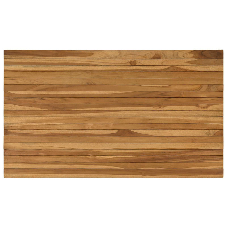 Tafelblad 120 x 70 x 3,5 cm Rechthoekig Massief Teakhout
