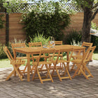 Bistrostoelen acaciahout naturel 8 stuks 40x53x80 cm