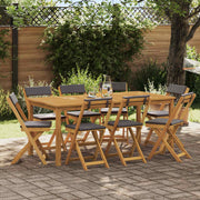 Bistrostoelen 8 stuks massief acaciahout donkergrijs 40x53x80 cm