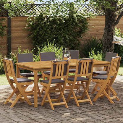 Bistrostoelen voor buiten 8 pcs Donkergrijs 38 x 46 x 85 cm