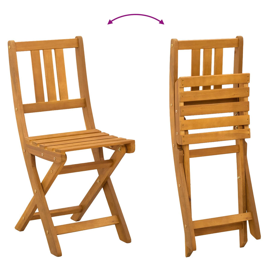 Bistrostoelen voor buiten 8 pcs Donkergrijs 38 x 46 x 85 cm