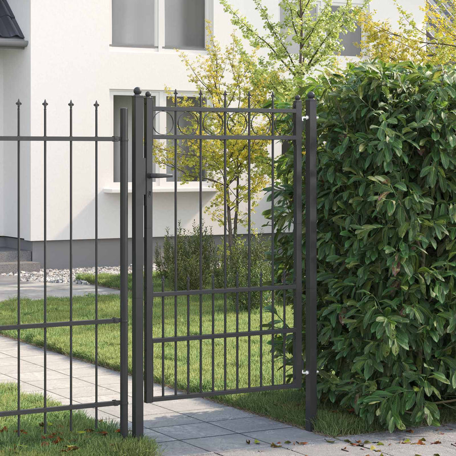 Hekpoort HORST Staal Zwart Vergrendelbaar