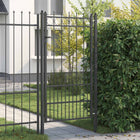 Hekpoort Horst staal zwart vergrendelbaar