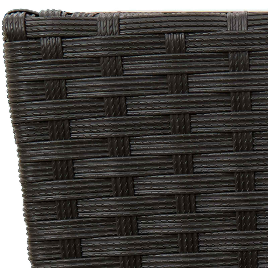 Tuinset 3 pcs Zwart Metaal