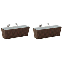 Reling Metaal Bruin 50 cm