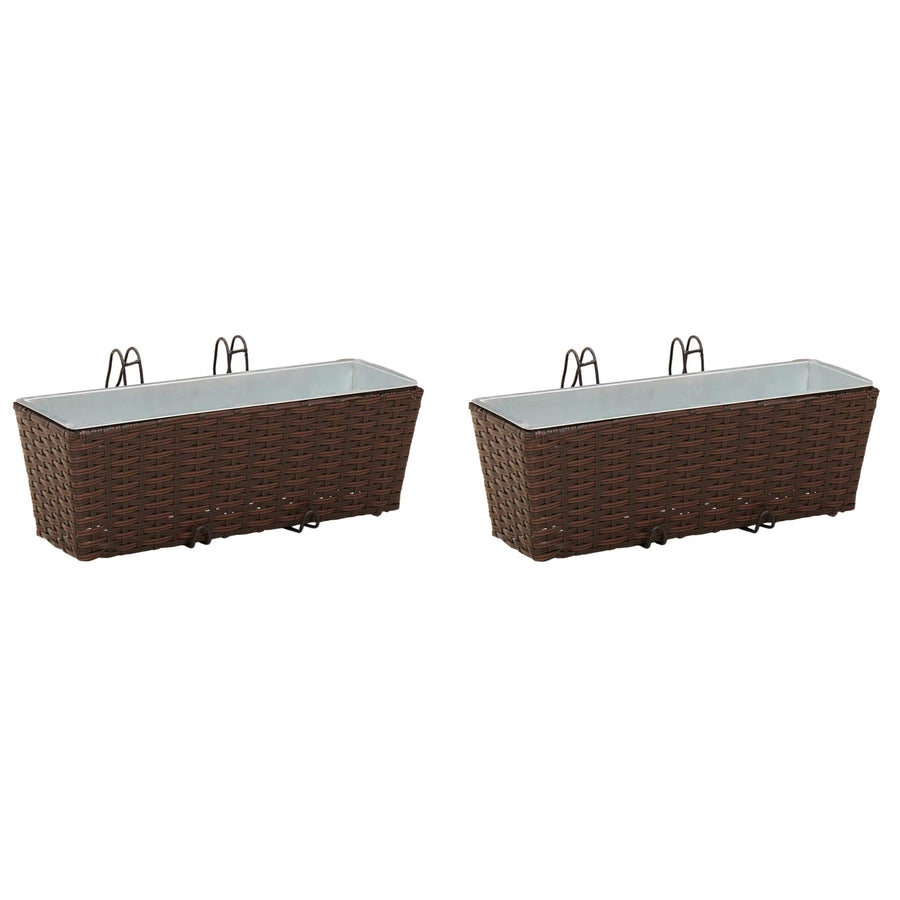 Reling Metaal Bruin 50 cm