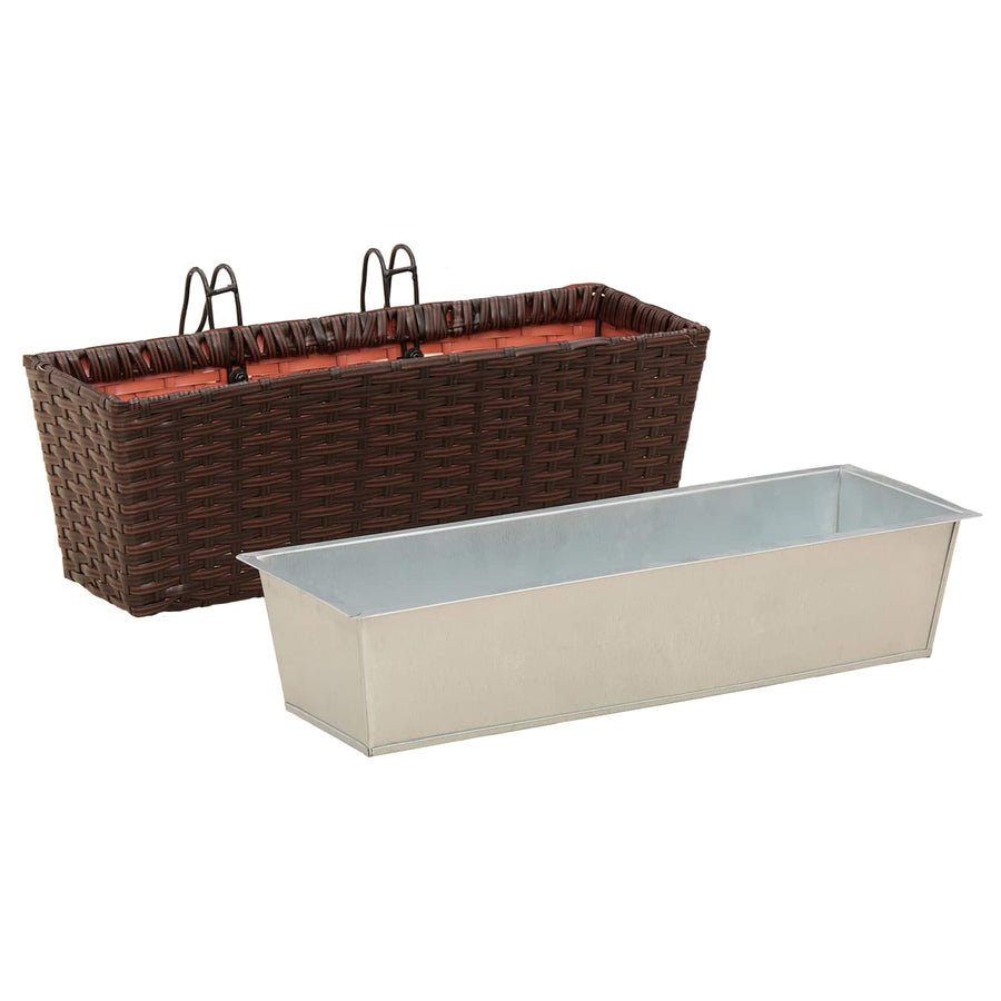 Reling Metaal Bruin 50 cm