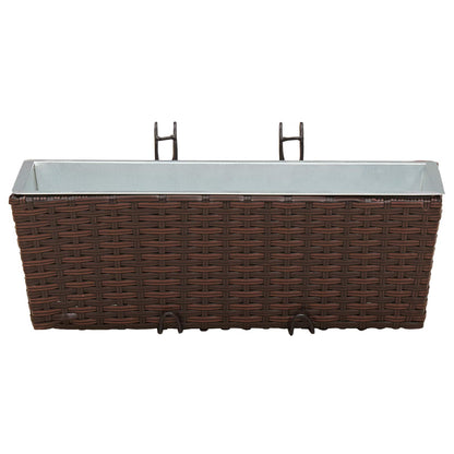 Reling Metaal Bruin 50 cm