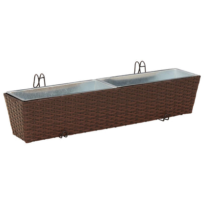 Reling Metaal Bruin 80 cm