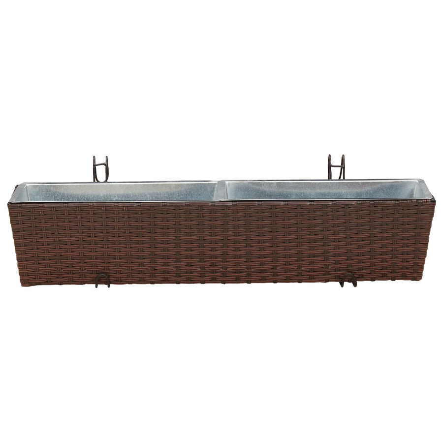 Reling Metaal Bruin 80 cm