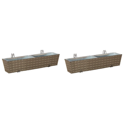 Reling Metaal Grijs 80 cm