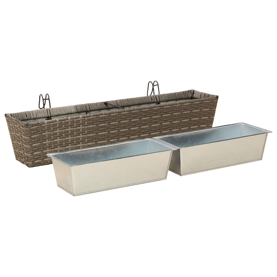 Reling Metaal Grijs 80 cm