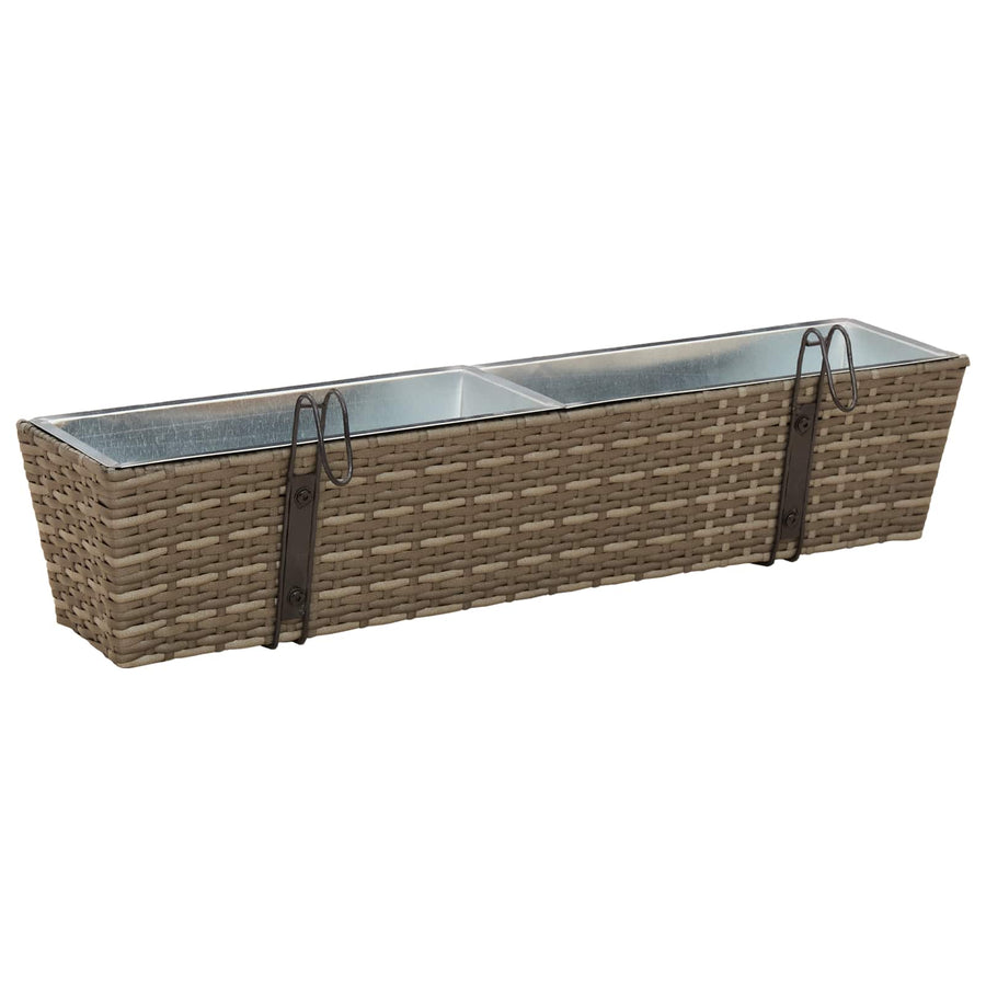 Reling Metaal Grijs 80 cm