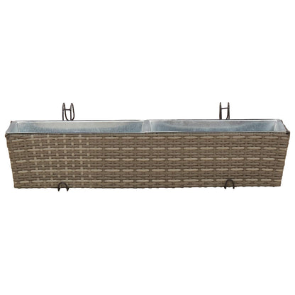 Reling Metaal Grijs 80 cm