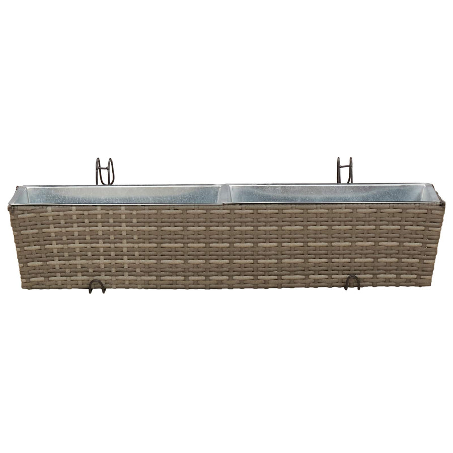 Reling Metaal Grijs 80 cm
