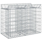 Gabion Raised Bed Silver 100 x 50 x 80 cm