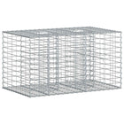 Gabion Raised Bed Silver 100 x 60 x 55 cm