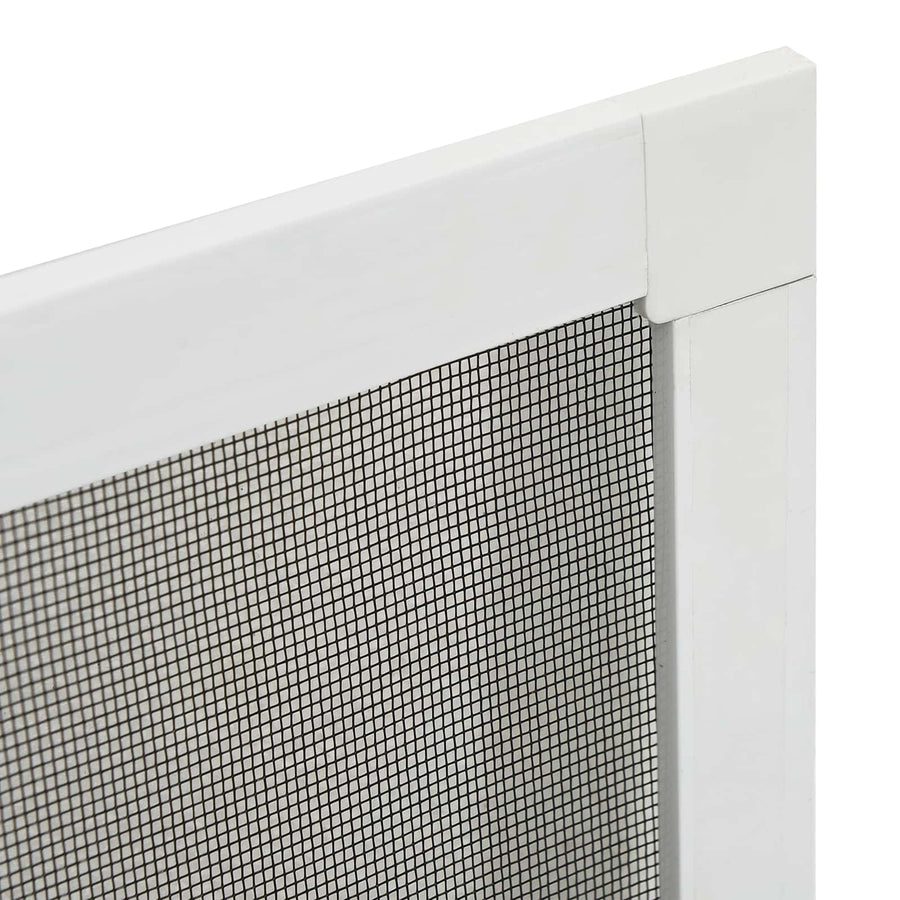 Insectenscherm voor ramen Wit 130 x 150 cm