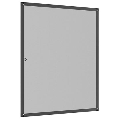 Insectenscherm voor ramen Anthraciet 120 x 140 cm